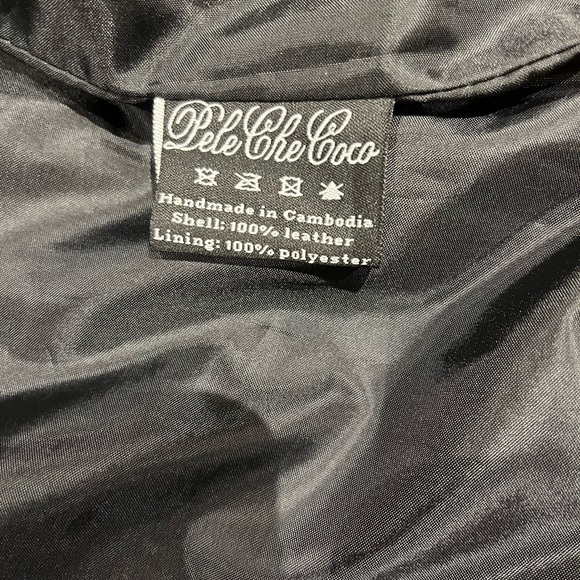 Pele che coco leather jacket - Picture 2 of 7